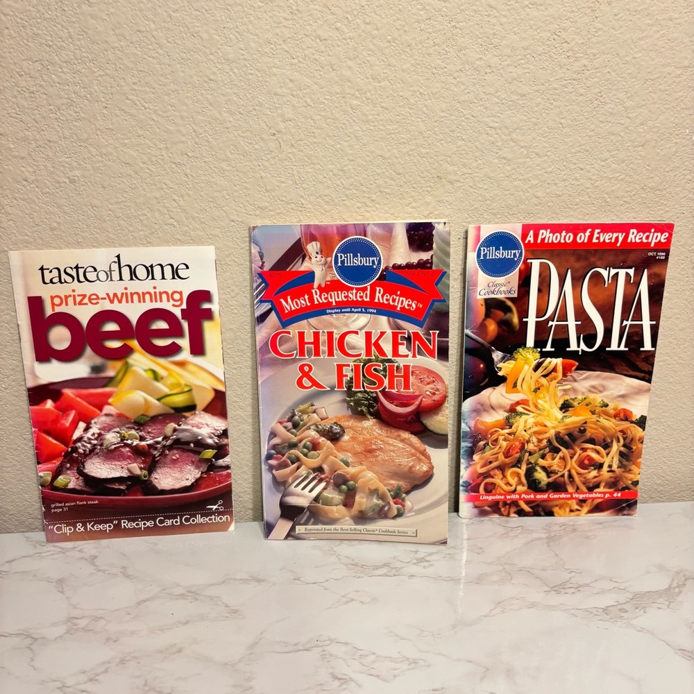Assorted Cooking Recipe Book Set - Picture 2 of 7